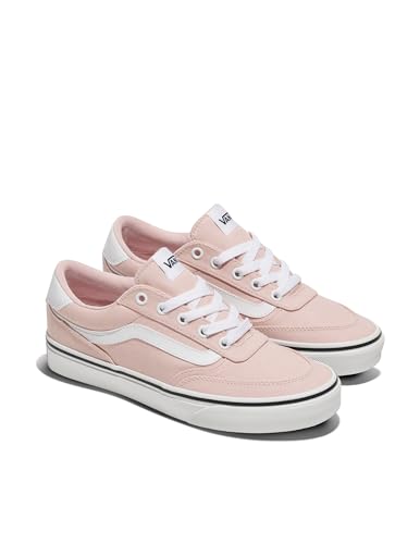 Vans Women's Brooklyn LS Shoe | Low-Top Sneakers for Everyday Wear, Walking, Work & Fashion, Canvas Sepia Rose, 8