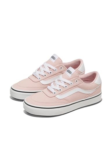 Vans Women's Brooklyn LS Shoe | Low-Top Sneakers for Everyday Wear, Walking, Work & Fashion, Canvas Sepia Rose, 8