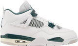 Jordan Men's 4 Retro White/Oxidized Green-White (FQ8138 103) - 14