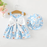 Toddler Girl Dress Baby Girl Summer Clothes Yellow Sleeveless Dresses Casual Boho Halter Sundress Toddler Outfits 18-24 Month Girl Clothing