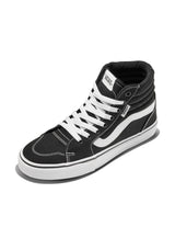Vans Women's Filmore Hi Shoe | High Top Sneakers for Fashion & Casual Everyday Wear, (Canvas) Black/White, 7
