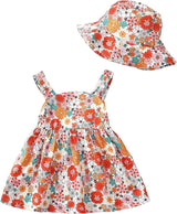 Toddler Girl Dress Baby Girl Summer Clothes Yellow Sleeveless Dresses Casual Boho Halter Sundress Toddler Outfits 18-24 Month Girl Clothing