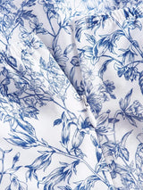 Narecte Summer Dresses for Women,Tie Halter Mini Dress,Floral Print Short Dress,Ruffle Trim Casual Dresses Blue S